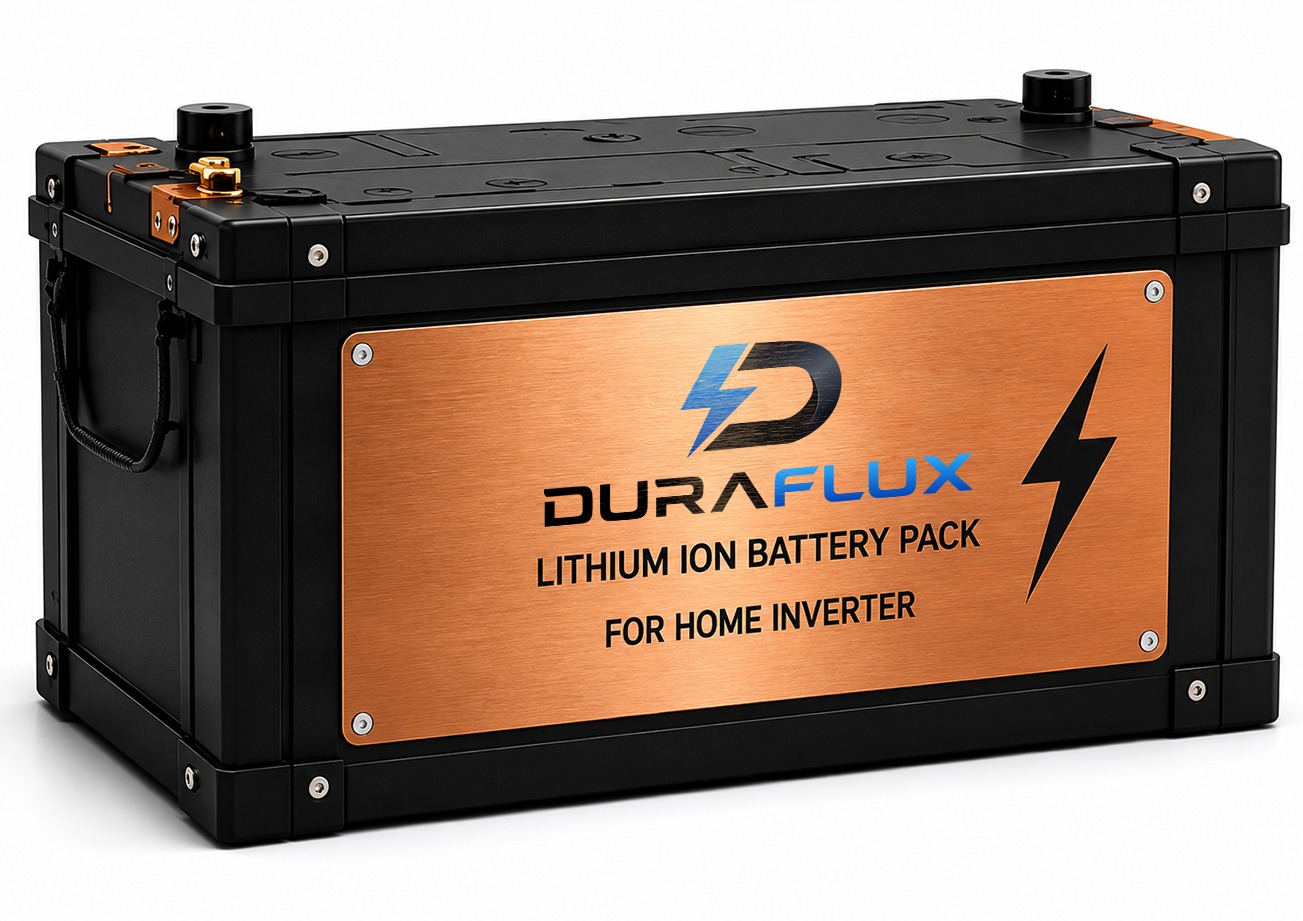 DuraFlux home inverter lithium battery