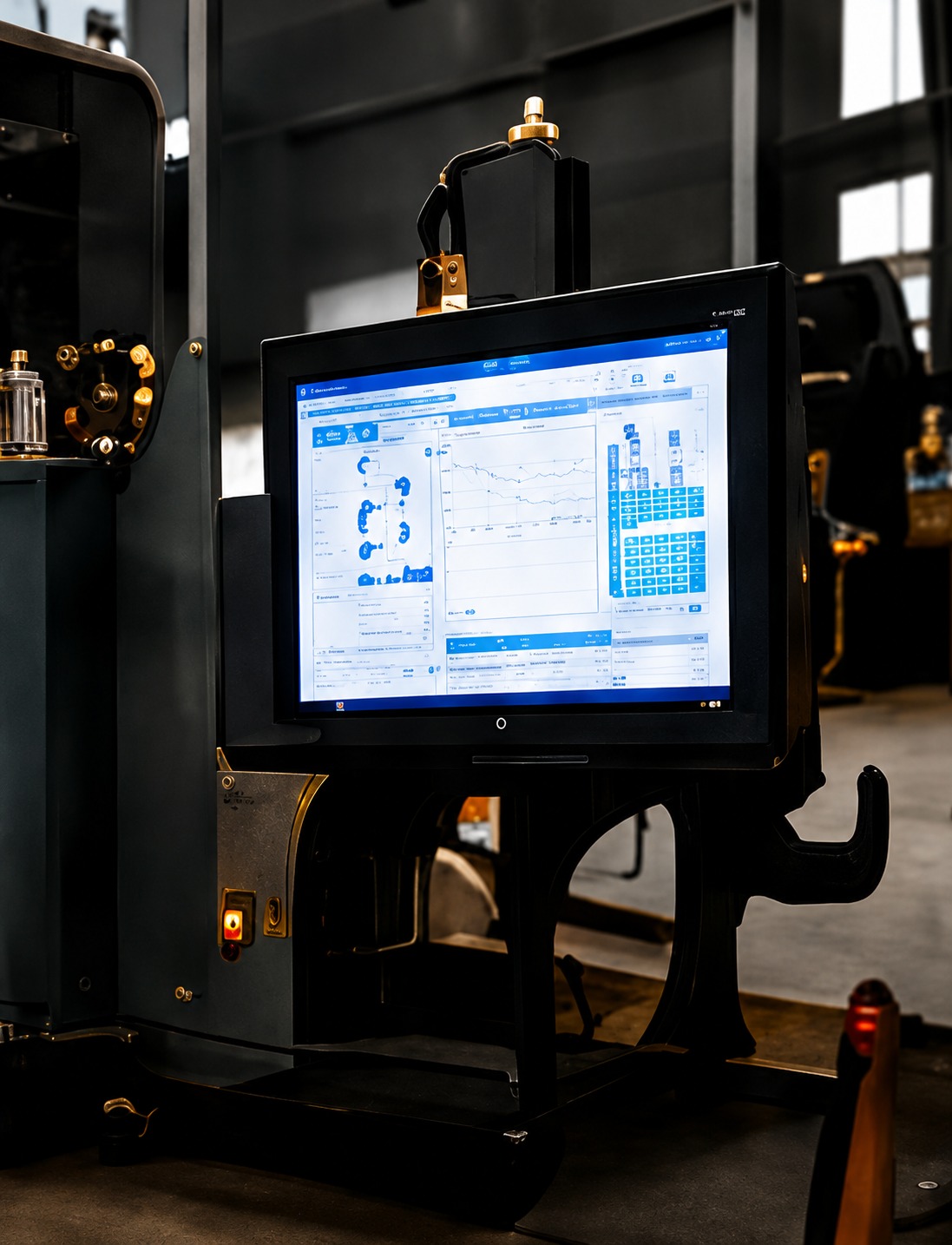 Test and monitoring touchscreen on a DuraFlux transformer